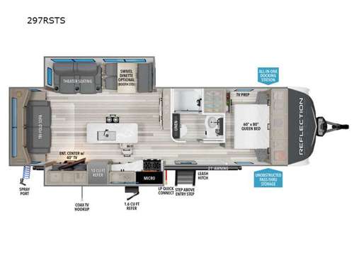 Reflection 297RSTS Floorplan