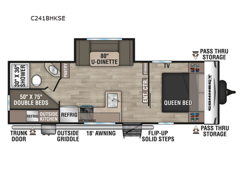 Connect SE C241BHKSE Floorplan