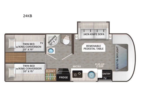 Compass AWD 24KB Floorplan