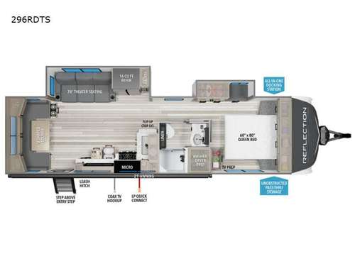 Reflection 296RDTS Floorplan Image