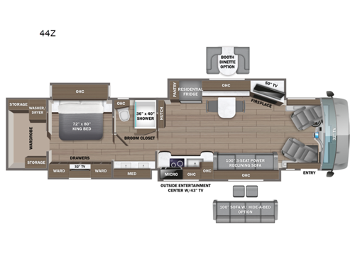 Aspire 44Z Floorplan Image