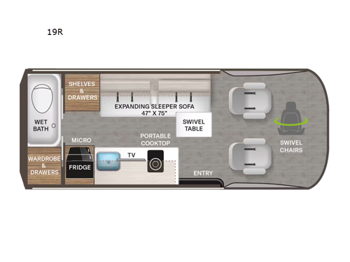 Sanctuary 19R Floorplan Image