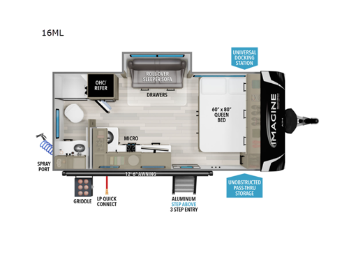 Imagine AIM 16ML Floorplan Image