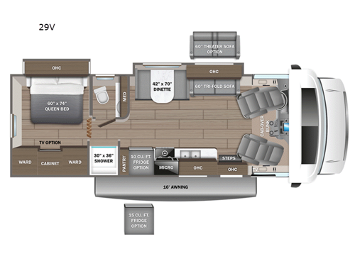 Esteem 29V Floorplan