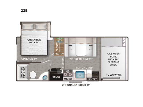 Chateau 22B Floorplan
