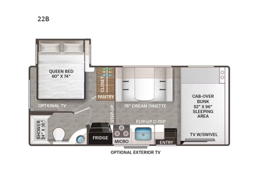 Chateau 22B Floorplan Image