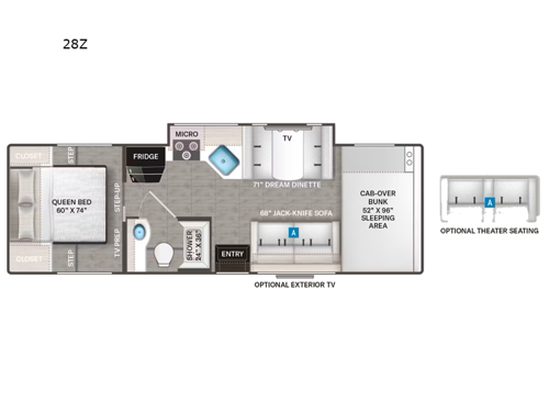 Chateau 28Z Floorplan