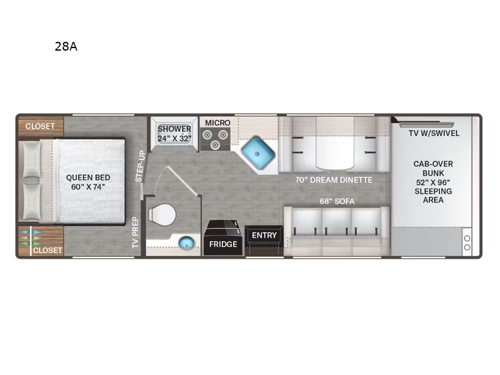 Chateau 28A Floorplan Image