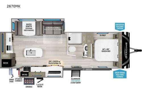 Imagine 2670MK Floorplan Image