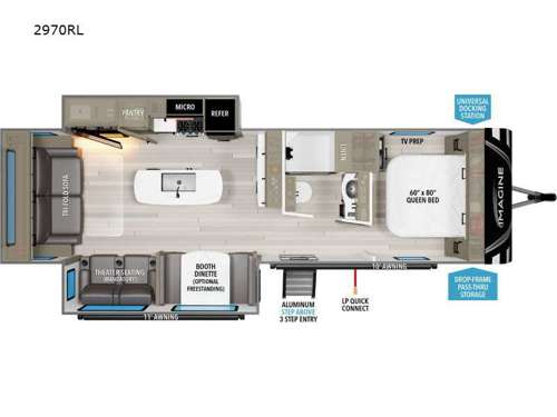 Imagine 2970RL Floorplan