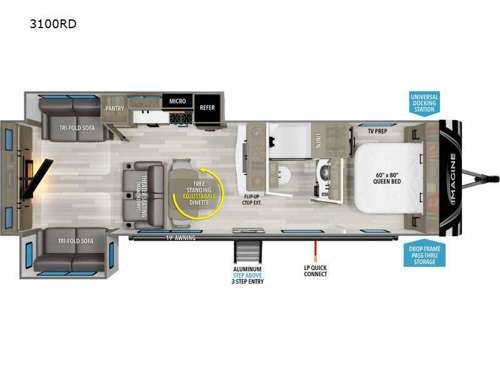 Imagine 3100RD Floorplan Image