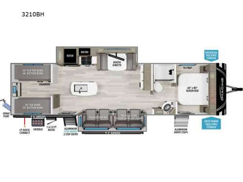 Imagine 3210BH Floorplan Image