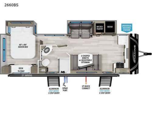 Imagine 2660BS Floorplan Image