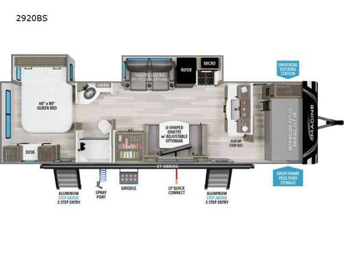 Imagine 2920BS Floorplan Image