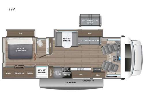 Odyssey 29V Floorplan Image