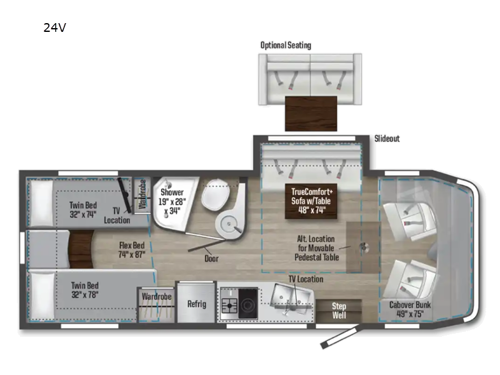 Navion 24V Floorplan Image