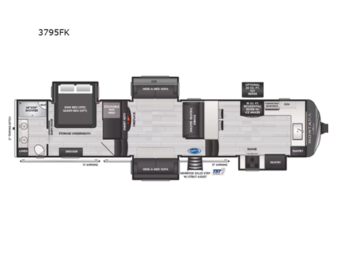 Montana 3795FK Floorplan Image