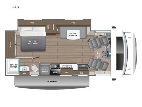 Redhawk 24B Floorplan