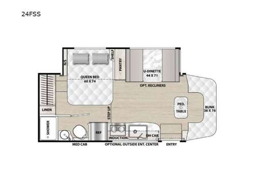 Prism Select 24FSS Floorplan Image