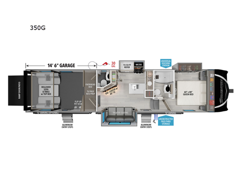 Momentum G-Class 350G Floorplan Image