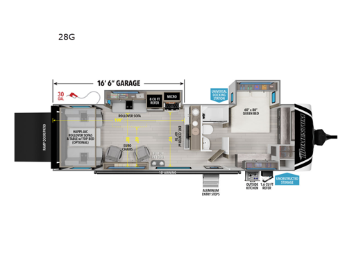 Momentum G-Class 28G Floorplan Image