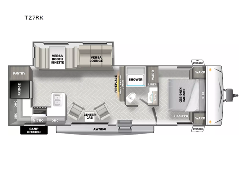 Salem T27RK Floorplan