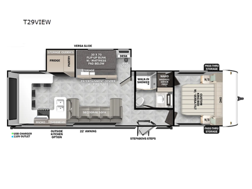 Salem T29VIEW Floorplan