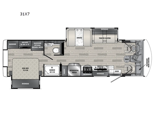 Georgetown 7 Series 31X7 Floorplan