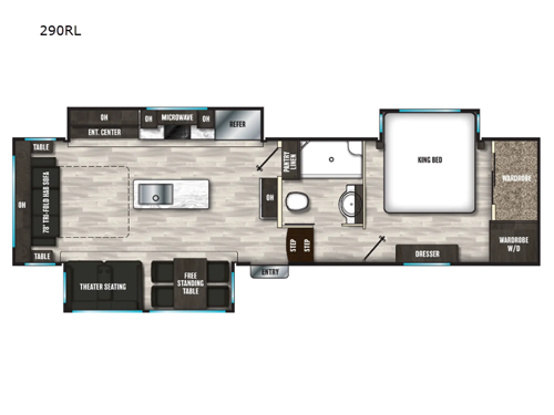 Brookstone 290RL Floorplan Image