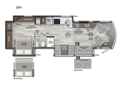 Forza 36H Floorplan Image