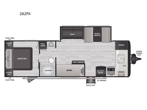 Springdale 262FK Floorplan Image