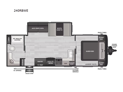 Springdale 240RBWE Floorplan Image