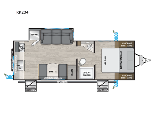 Delta Ultra Lite RK234 Floorplan