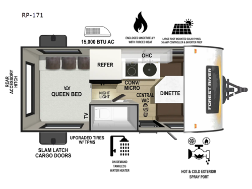 R Pod RP-171 Floorplan Image