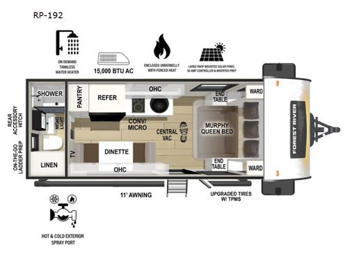 R Pod RP-192 Floorplan Image