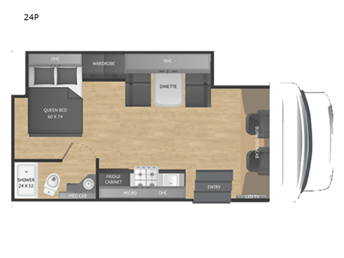 Phantom 24P Floorplan Image