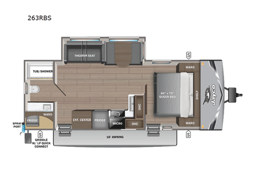 Jay Flight 263RBS Floorplan