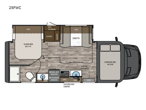 Vienna 25FWC Floorplan