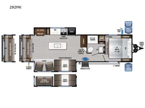 Della Terra 292MK Floorplan Image