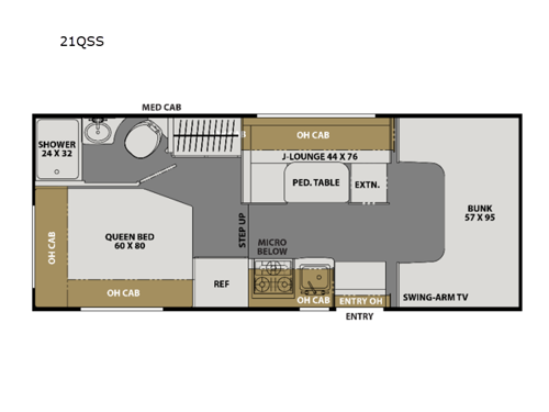 Freelander 21QSS Floorplan Image