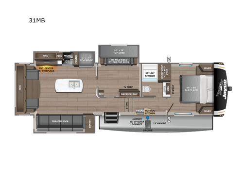 Eagle 31MB Floorplan Image