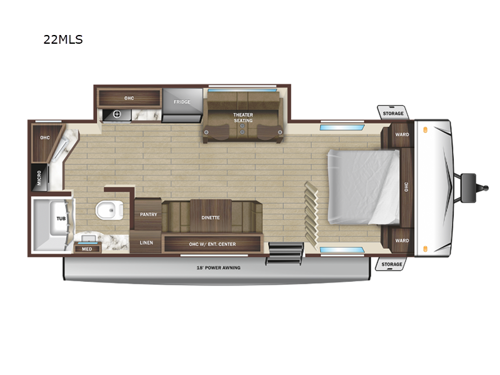 Open Range Conventional 22MLS Floorplan Image