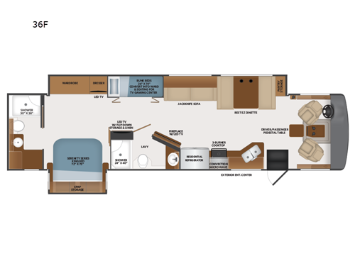 Bounder 36F Floorplan Image