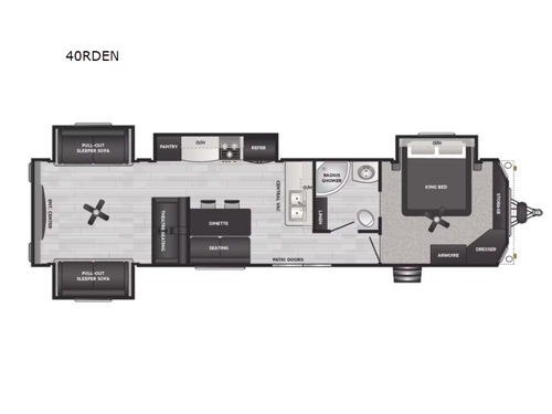 Residence 40RDEN Floorplan Image