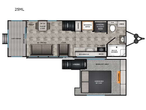 Volante 25ML Floorplan