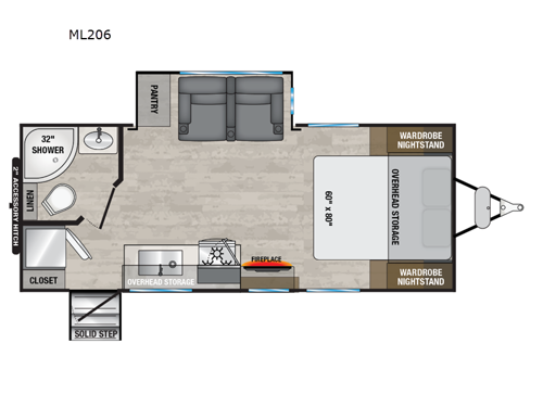 Delta Ultra Lite ML206 Floorplan Image