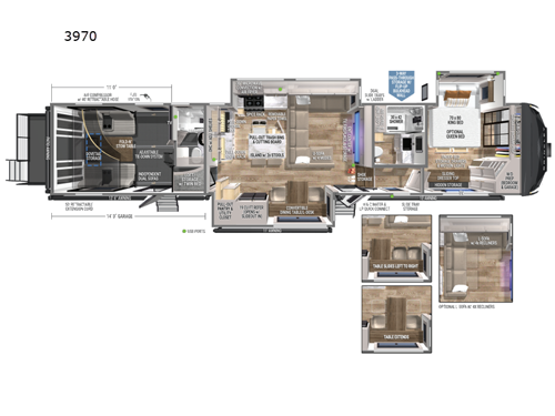 Model G 3970 Floorplan Image