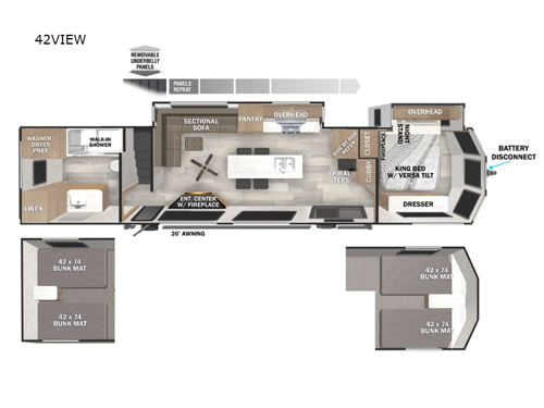 Salem Grand Villa 42VIEW Floorplan