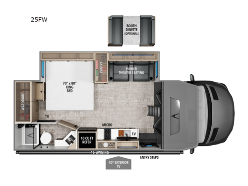 Lineage 25FW Floorplan Image