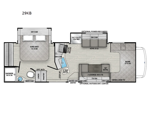 Freelander 29KB Floorplan Image